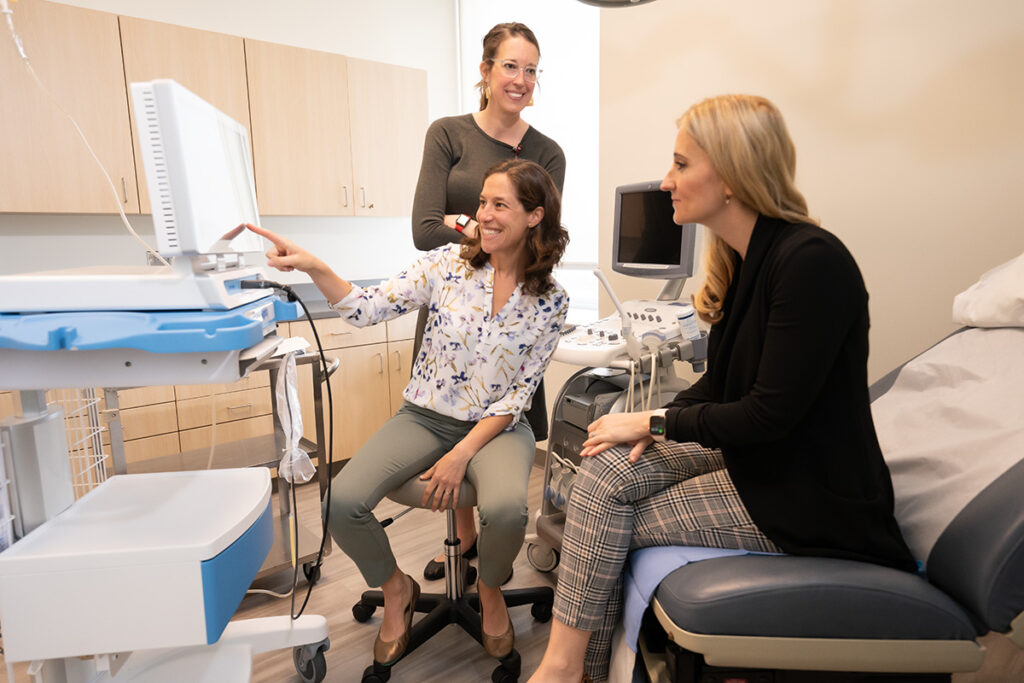 Diagnóstico de cálculos renales en mujer